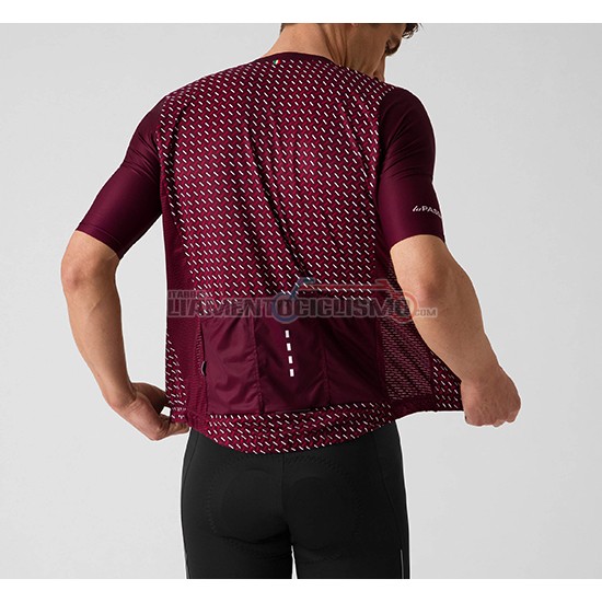 Abbigliamento Ciclismo La Passione Manica Corta 2019 Rosso